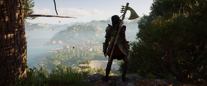 Character with Axe on Back