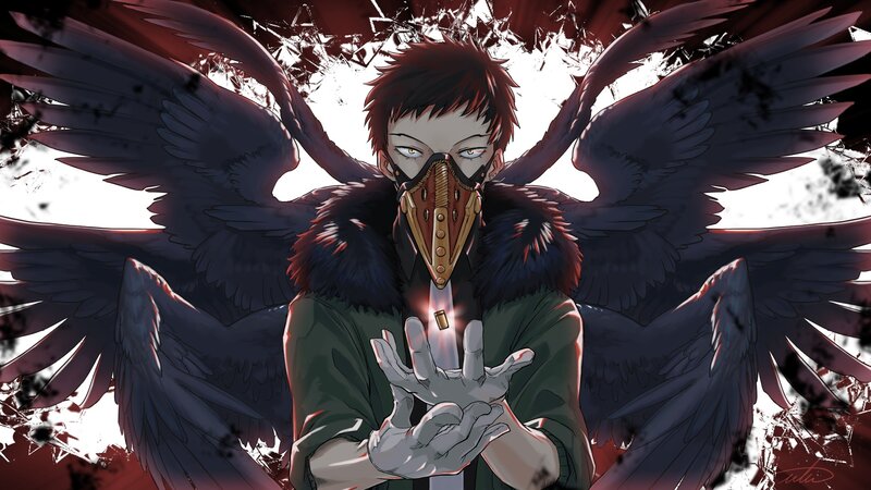 Character with Bird Wings