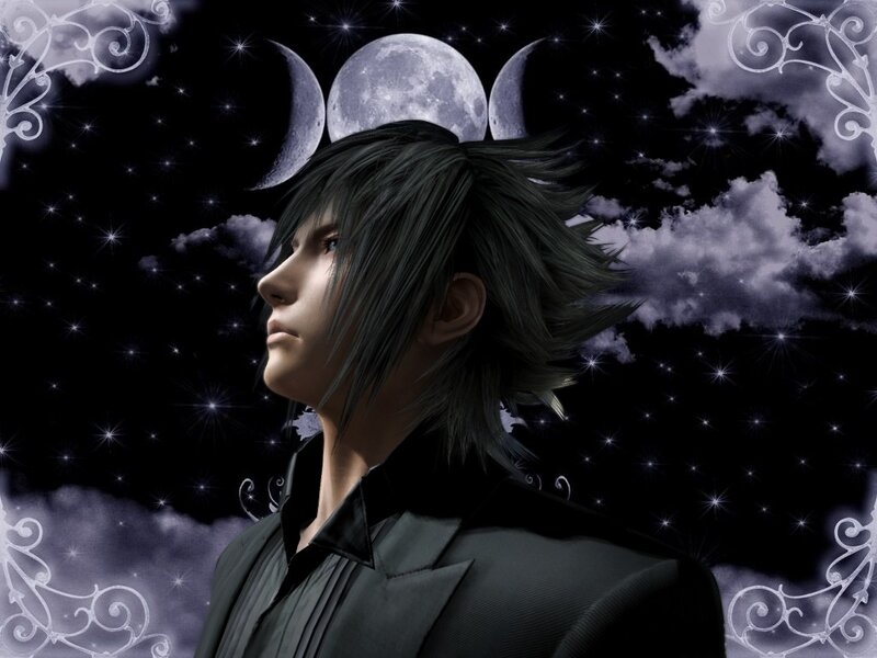 Character with Black Hair — Dramatic