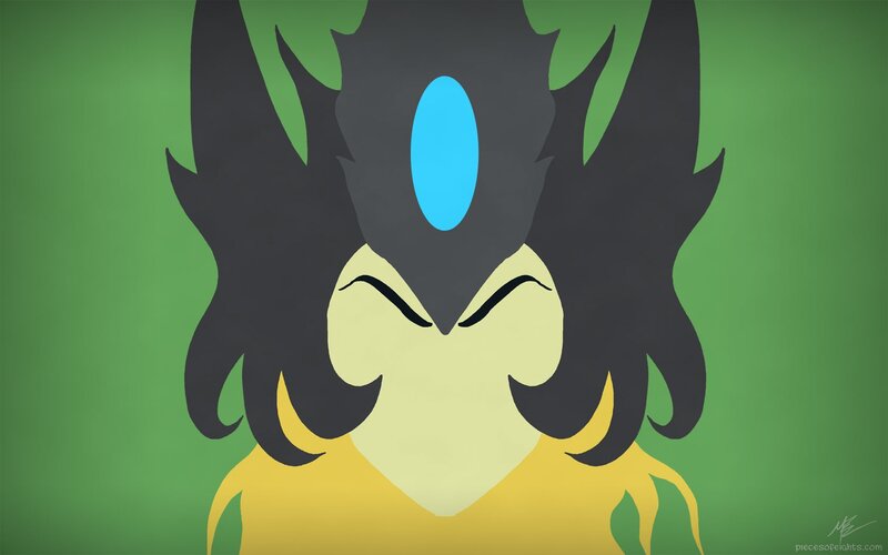 Character with Blue Gem