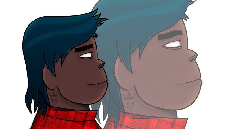 Character with Blue Hair — Neutral