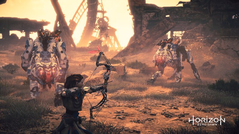 Character with Bow Aiming