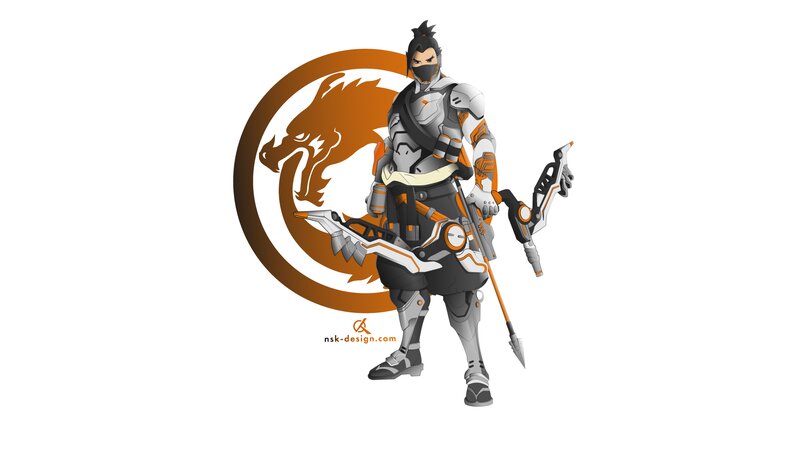 Character with Bow and Sword