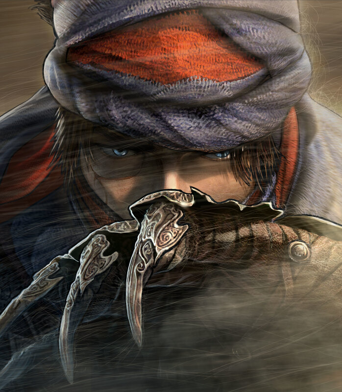 Character with Clawed Glove