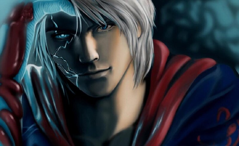 Character with Cracked Face