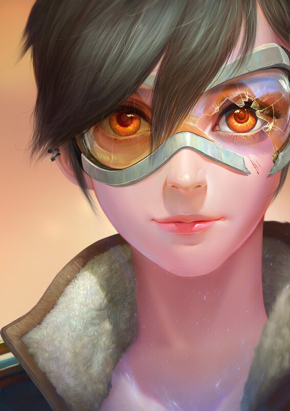 Character with Cracked Goggles