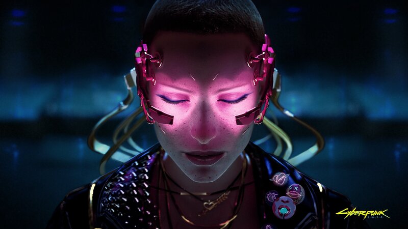 Character with Cybernetic Implants