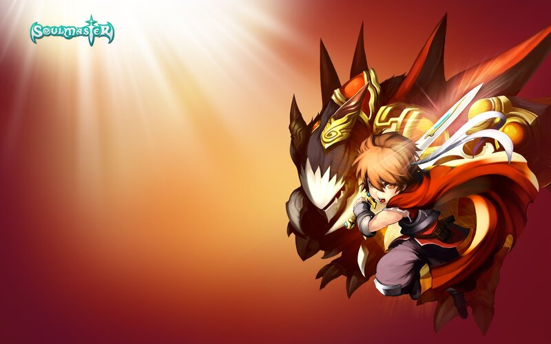 Character with Dragon — Red