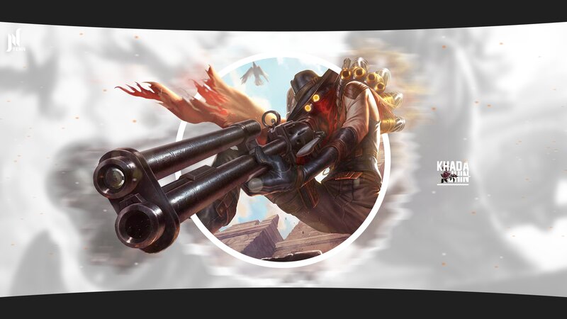 Character with Dual Cannons — White