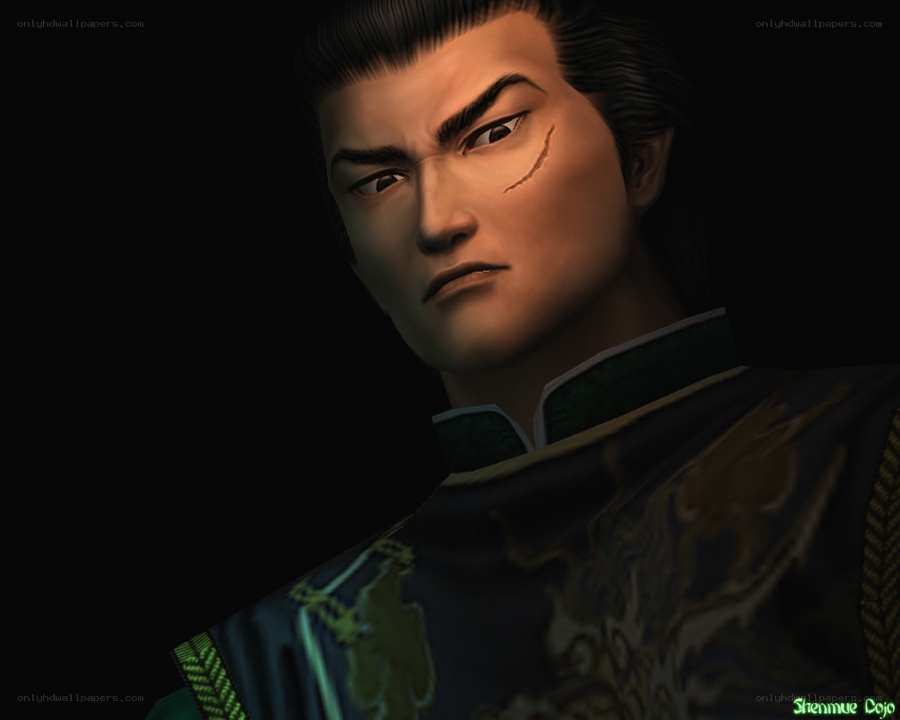 character with facial scar