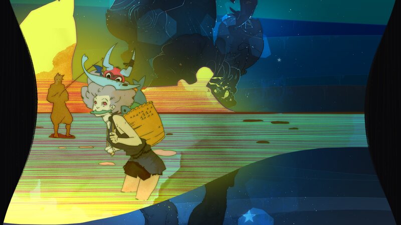 Character with Fish Hat
