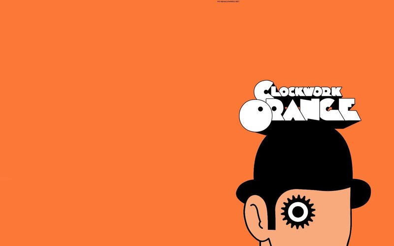 Character with Gear Eye — Orange