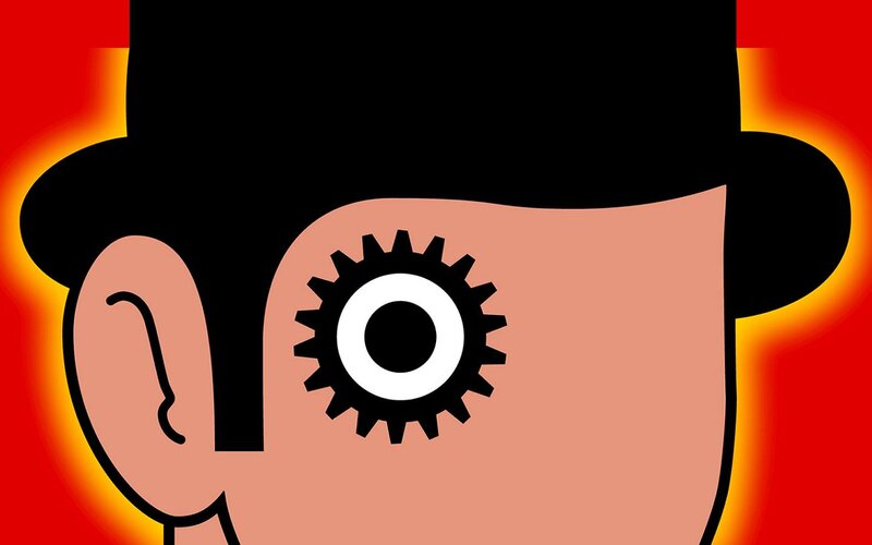 Character with Gear Eye