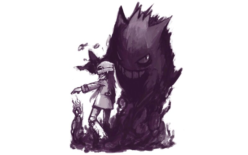 Character with Gengar