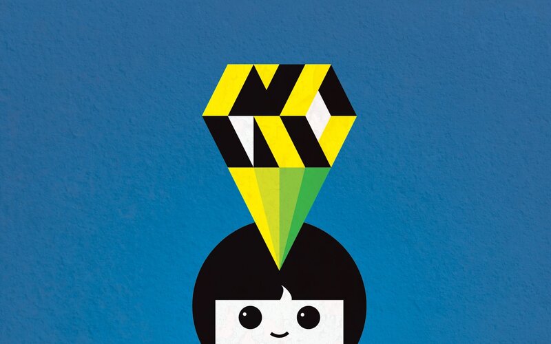 Character with Geometric Head