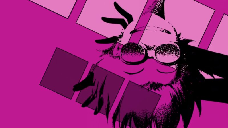 Character with Glasses — Magenta