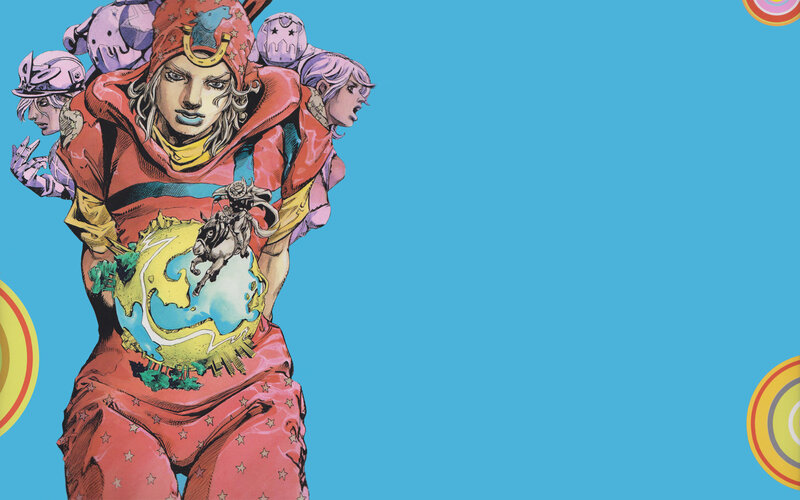 Character with Globe on Chest