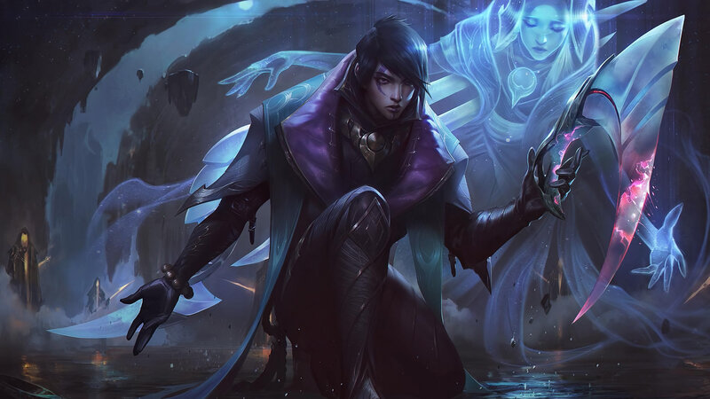 Character with Glowing Blade