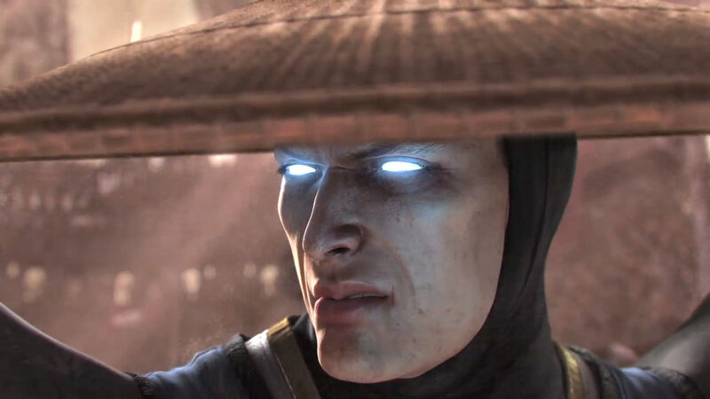 character with glowing eyes