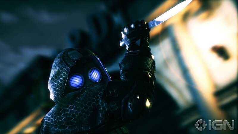Character with Glowing Eyes — Black