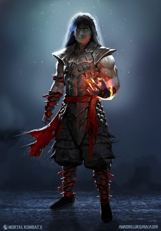 Character with Glowing Eyes — Gray