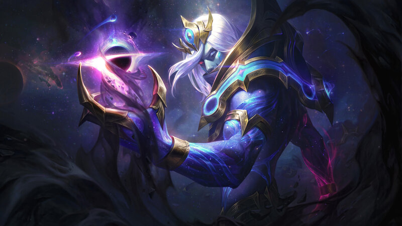 Character with Glowing Hand — Purple