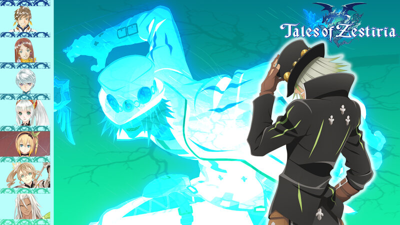 Character with Glowing Ice Monster