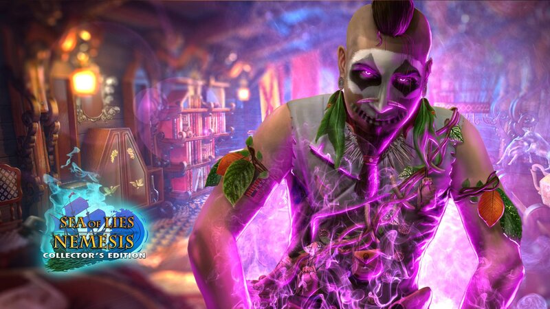 Character with Glowing Purple Energy