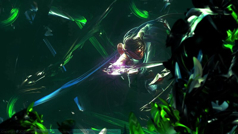 Character with Glowing Sword — Black, Dramatic