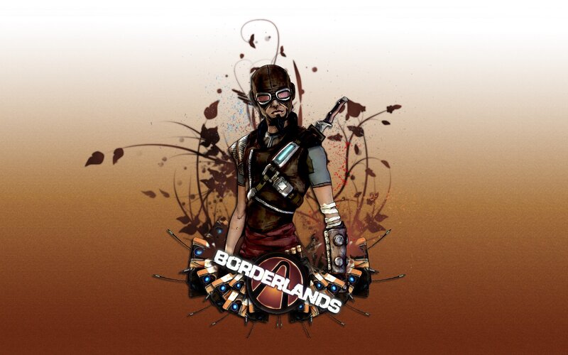 Character with Goggles and Weapons