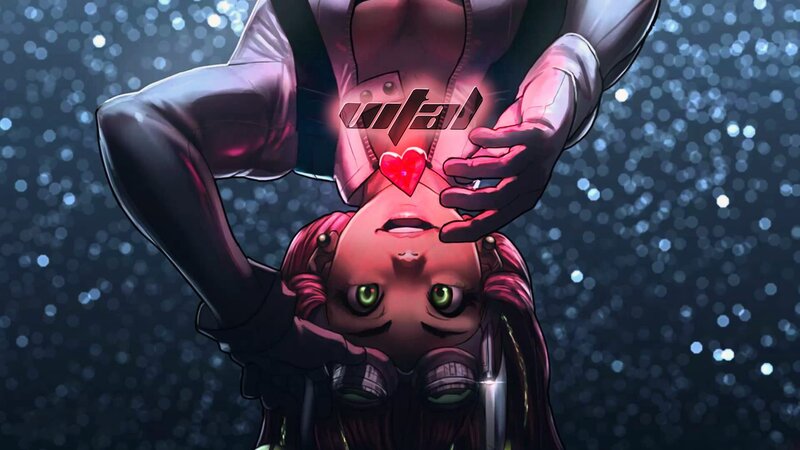 Character with Green Eyes — Black