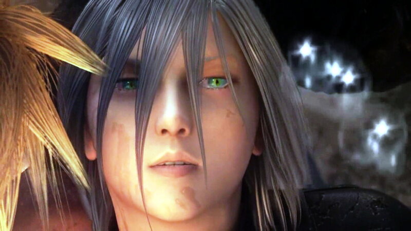 Character with Green Eyes — Gray