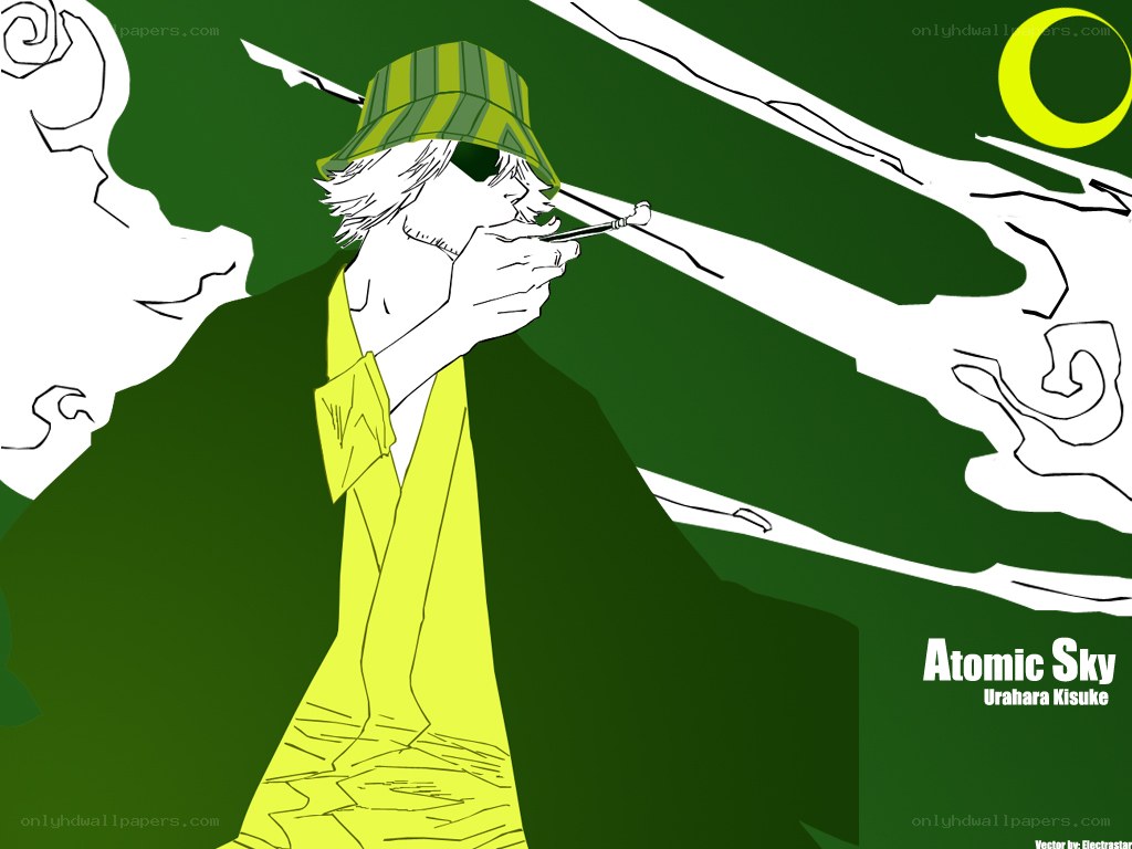 Character with green hat and yellow coat