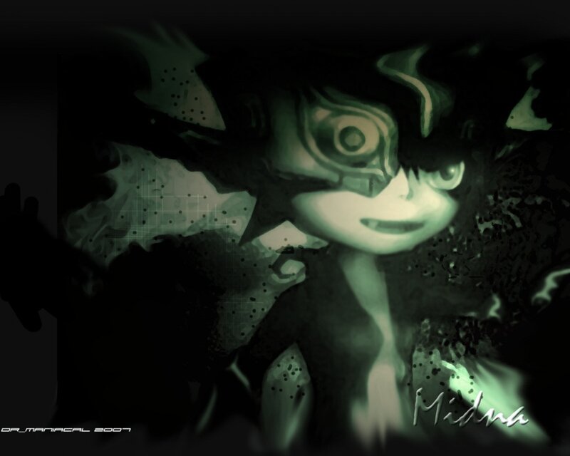 Character with Green Mask