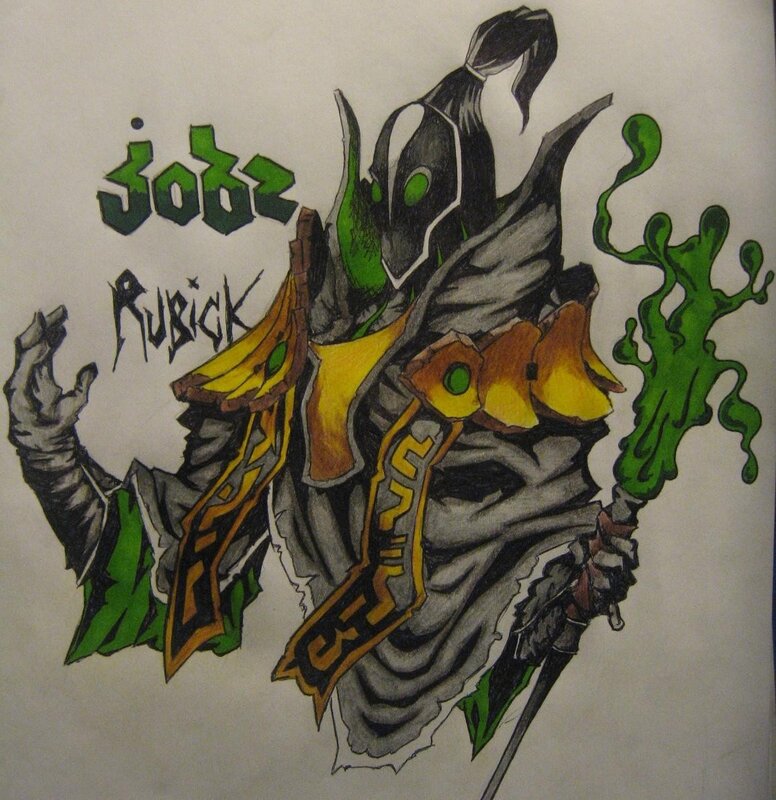 Character with Green Slime