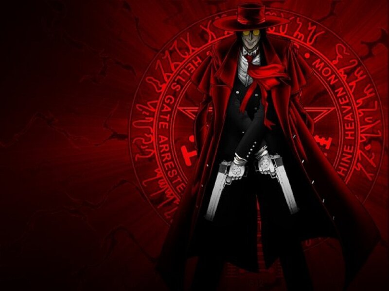 Character with Guns — Red