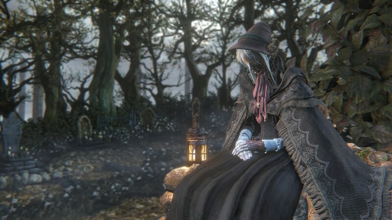 Character with Lantern