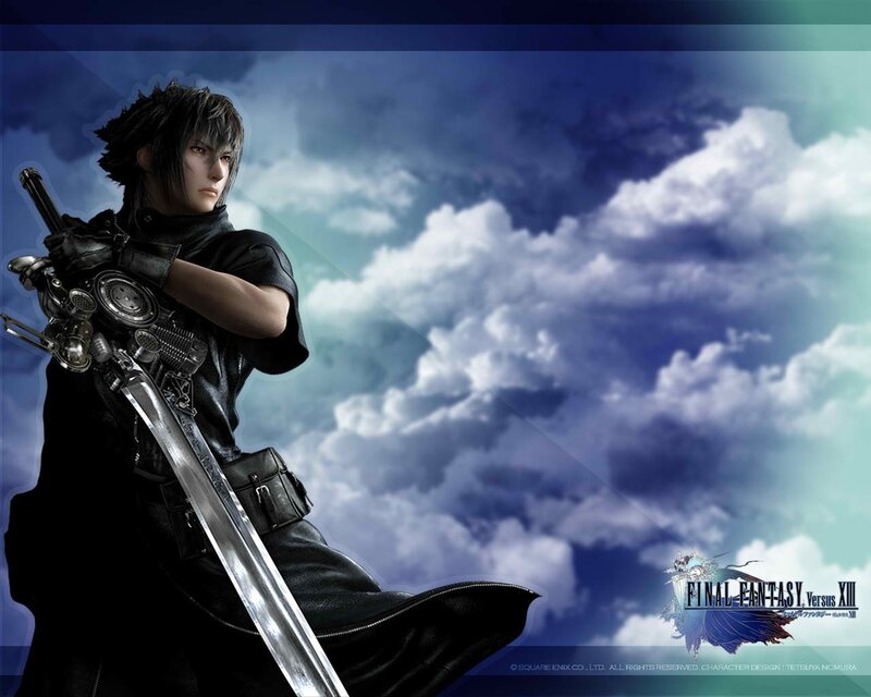 Character with Large Sword — Blue, Dramatic, 3d Render