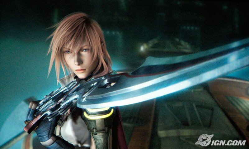Character with Large Sword — Blue