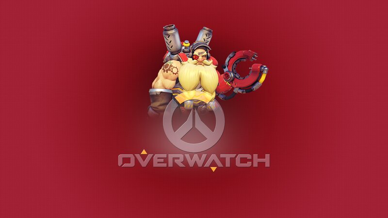 Character with Large Weapon — Red