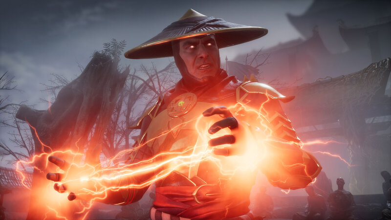 Character with Lightning Powers — Red