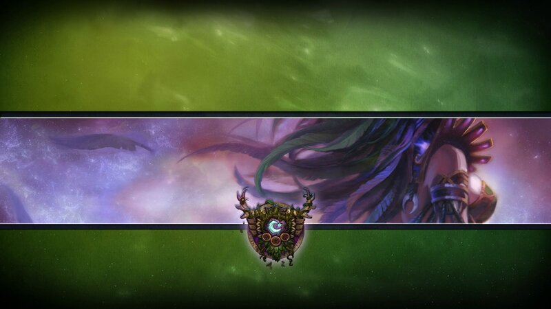 Character with Long Hair — Green, Dramatic