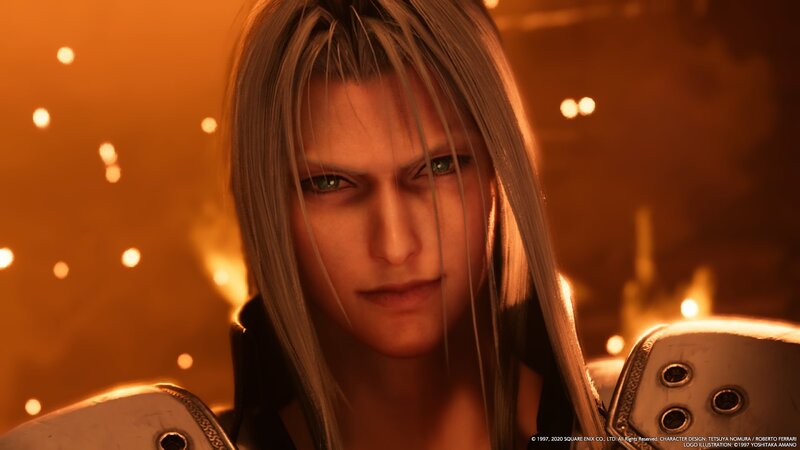 Character with Long Hair — Orange, Dramatic, 3d Render