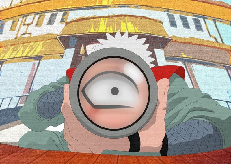 Character with Magnifying Glass
