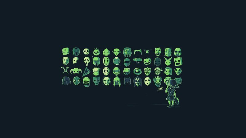 Character with Mask Collection