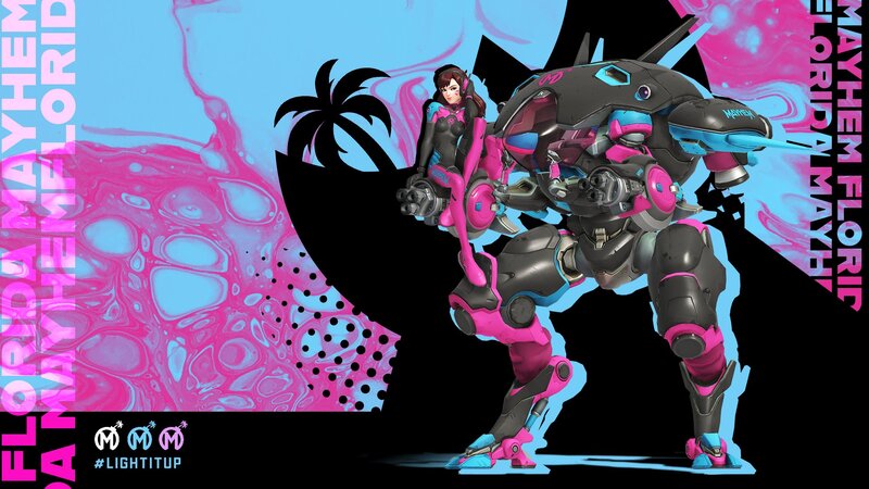 Character with Mech Suit — Pink