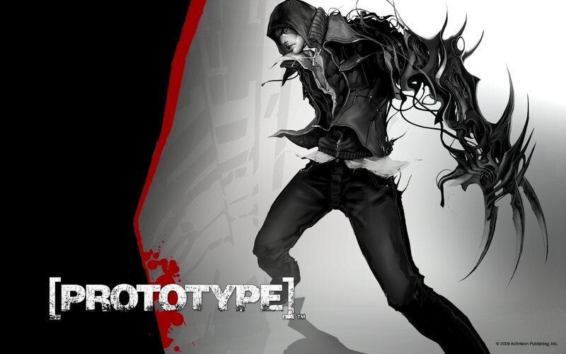 Character with Mechanical Arm — Black