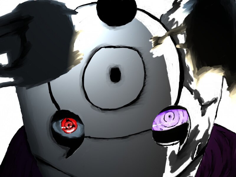 Character with Multiple Eyes — Black