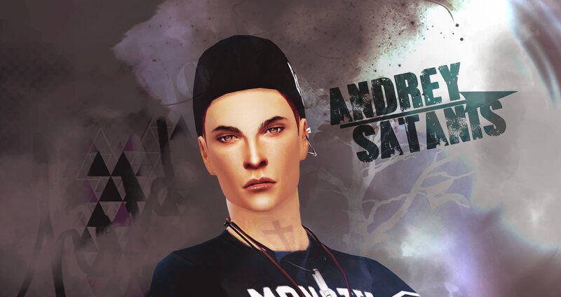 Character with Neck Tattoo