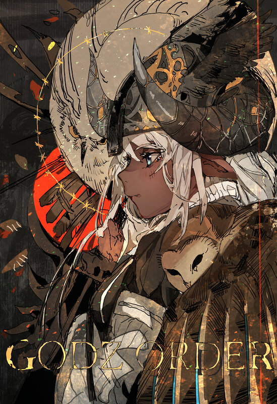 Character with Owl Companion